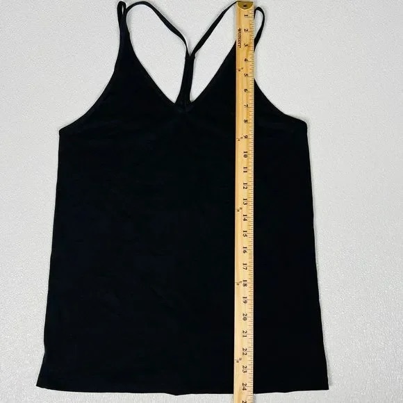 Athleta Strappy Back Yoga Tank Top Black Size XS - Picture 6 of 11